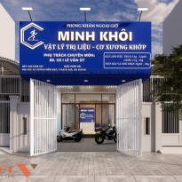 Khám phá thiết kế phòng khám Minh Khôi chuyên vật lý trị liệu